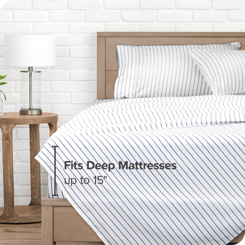 Bare Home Sheet Set - Premium 1800 Ultra-Soft Microfiber - Double Brushed - Hypoallergenic - Wrinkle Resistant