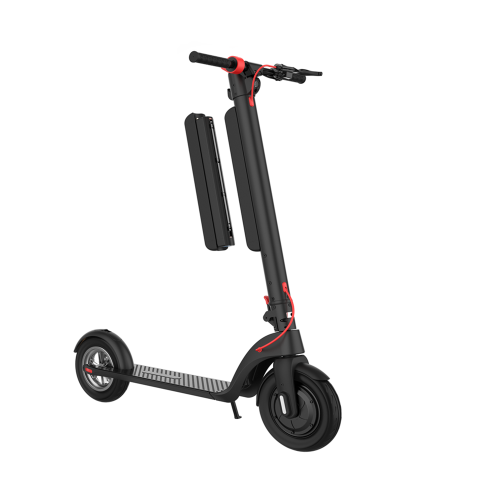 Long Range HX X8 Electric Scooter -36V 10AH Battery, 32 KM/H Top Speed Battery Removable & Replaceable - Dual Battery Version