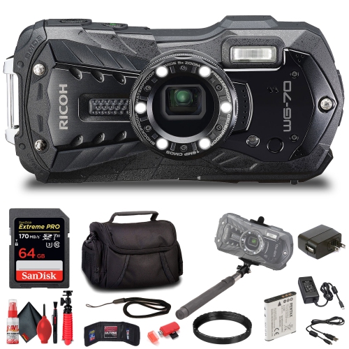 Ricoh WG-70 Digital Camera with Deluxe Accessory Kit | Best Buy Canada
