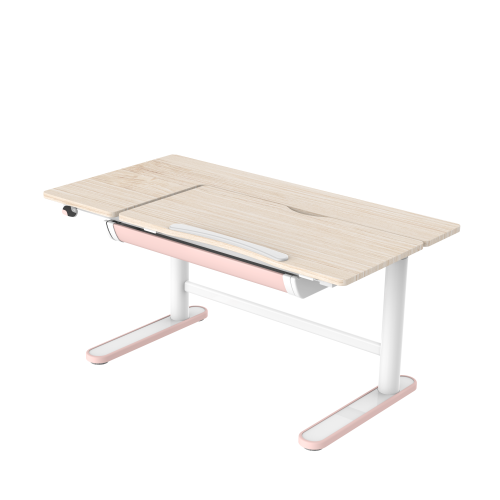 Wenhome Junior Standing Desk, Anti-pinch Design, Divided Tilt Adjustment, Anti-collision, Desktop 44.1”x23.6"/112x60cm Included, Pink - Free Shipping