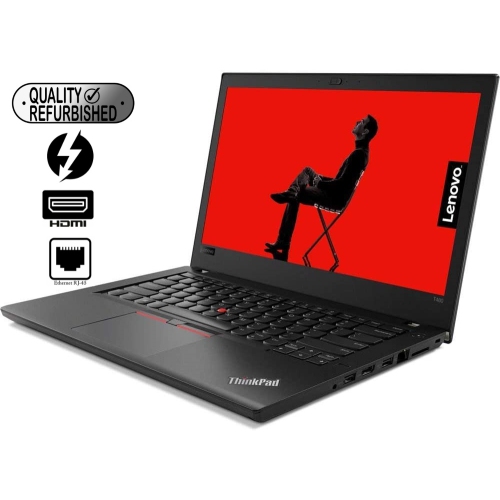 LENOVO  Refurbished (Good) - Thinkpad T480 I5-8250U 1.6Ghz 16GB Ddr4, 512GB SSD, Webcam, Windows 10 Pro