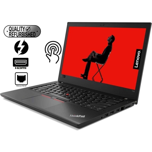 LENOVO  Refurbished (Good) - Thinkpad T480 Touch I5-8250U 1.6Ghz 8GB Ddr4, 256GB SSD, Webcam, Windows 10 Pro