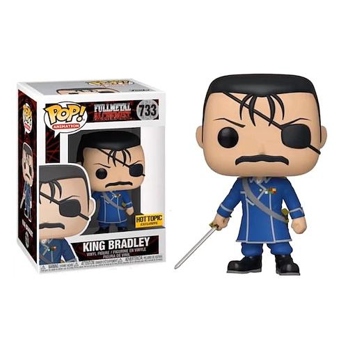 FUNKO  Pop Animation Fullmetal Alchemist Vinyl Figure King Bradley #733 Hot Topic Exclusive