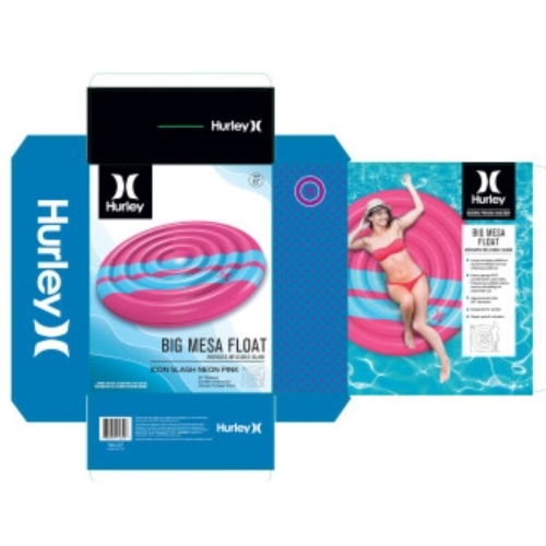 Hurley Extra-Large Mesa Inflatable Pool Float Lounger