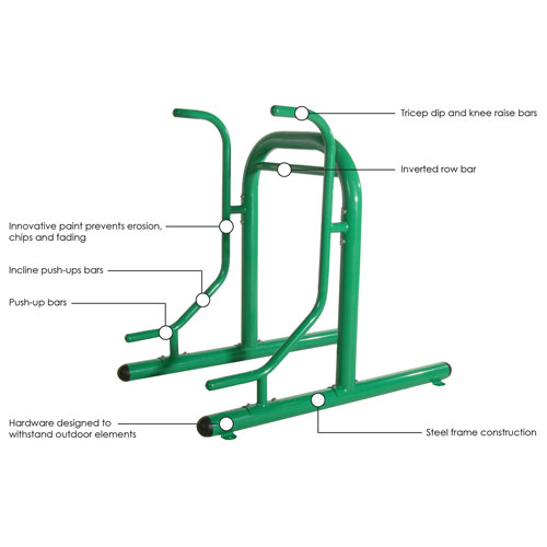 Stamina Outdoor Fitness Multi-Station
