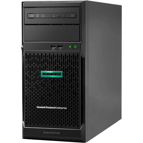 Serveur tour HP ProLiant ML30 Gen10 avec Intel Xeon E-2224, 16 Go DDR4, disque dur 2 To, RAID