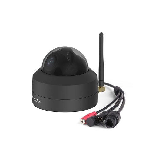 Foscam D4Z 4MP Dual Band Wi-Fi PTZ 4X Optical Zoom Dome IP Camera Black