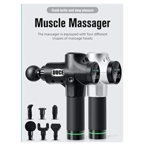 Duce Alpha, Muscle Massage Gun, Deep Tissue Percussion Massager - Carbon Fibre