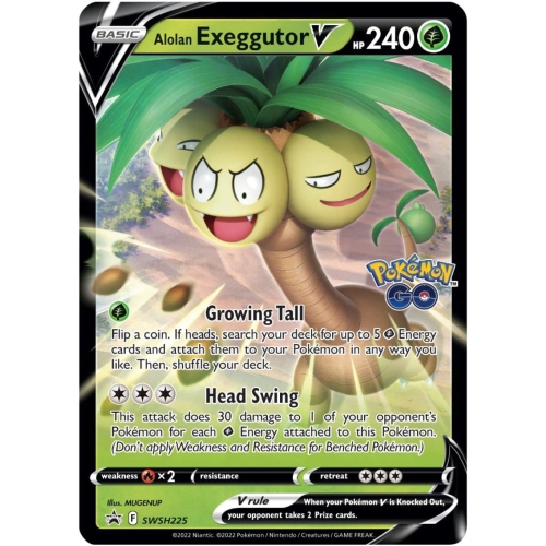 Pokemon Trading Card Game: Pokemon GO Collection - Alolan Exeggutor V Box