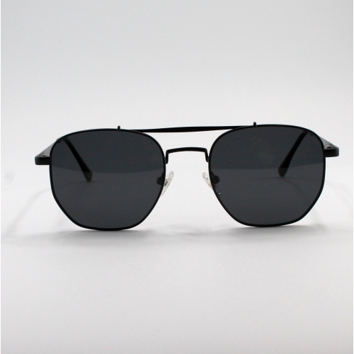 Shades X - Polarized Sunglasses | Model 29025 | Black Frame - Grey Lens