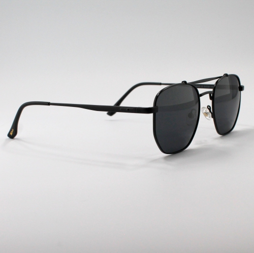 Shades X - Polarized Sunglasses | Model 29025 | Black Frame - Grey Lens