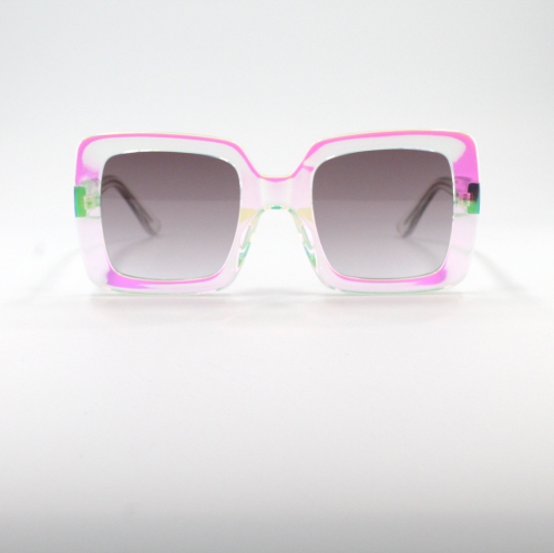 OTTIKA CANADA  Shades X - Uv Protection Sunglasses | Model 8008 | Rainbow Frame - Gradient Lens In Purple