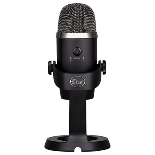 Logitech Blue Yeti Nano USB Premium Microphone for podcasting, game streaming, calls and VoiceOver work - Black - Brand New