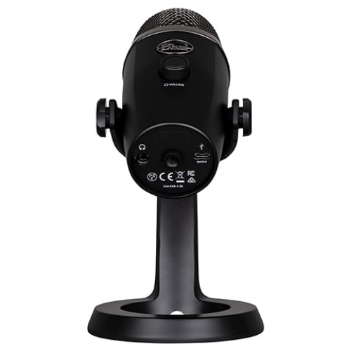 Logitech Blue Yeti Nano USB Premium Microphone for podcasting, game streaming, calls and VoiceOver work - Black - Brand New