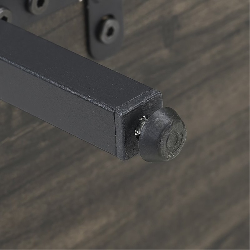 Crosley Jacobsen Industrial Record Storage Cube Bookcase in Brown Ash