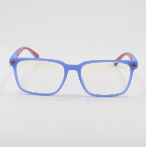 Image 1 de 1.. Ottika Care - Lunettes anti-lumière bleue | modèle TR5101 | adultes petits et adolescents | Bleu/Rouge