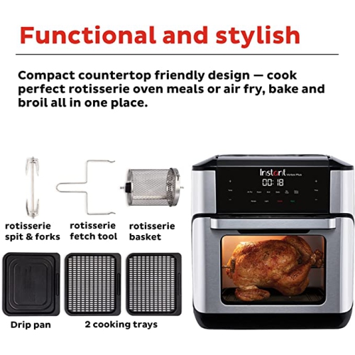Instant Pot Vortex Plus Air Fryer Oven, 10Qt by INSTANT POT - Open Box condition - Image 6