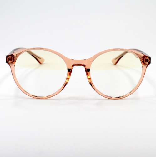 Image 1 of 2.. Ottika Care - Blue Light Blocking Glasses - Adult | Model 2007 | Brown