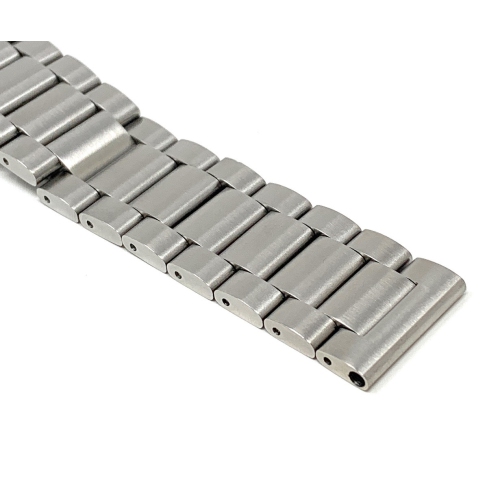 Bandini Mens Metal Smart Watch Band Strap For Garmin Venu Sq - 20mm, Silver