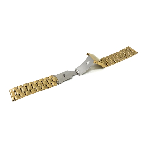 Bandini Stainless Steel Smart Watch Band Strap For Michael Kors MKGO - 20mm, Gold