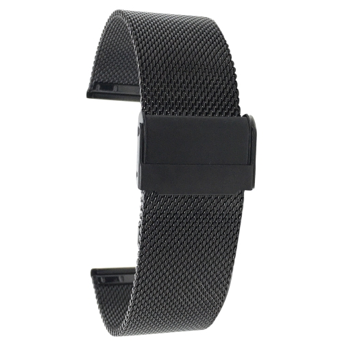 Bandini Fine Metal Mesh Smart Watch Band Strap Stainless Steel Mesh Milanese Band For Michael Kors Bradshaw 22mm Black Best Buy Canada