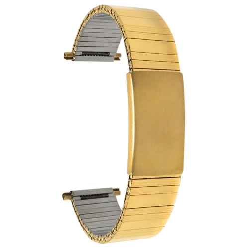 BANDINI  Adjustable Length Stretch Watch Strap, Expansion Smart Watch Band for Withings Nokia Scanwatch, Steel Hr 36Mm, Move Ecg - 18MM In Gold