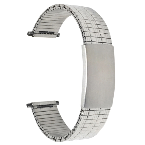 BANDINI  Adjustable Expansion Smart Watch Band for Men, Expandable Strap for Michael Kors Access Runway - 18MM In Silver