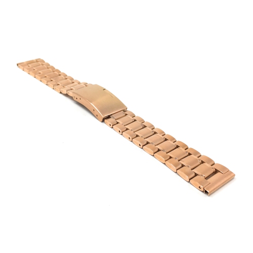 BANDINI  Stainless Steel Smart Watch Band Strap for Michael Kors Access Runway - 18Mm, Rose In Gold