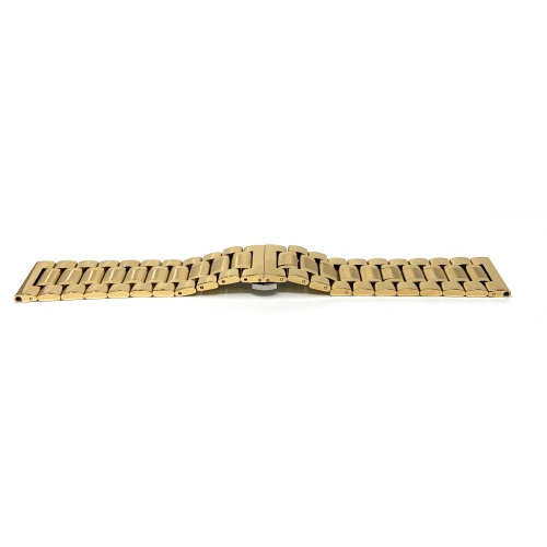 Bandini Stainless Steel Smart Watch Band Strap, Removable Links For Michael Kors MKGO - 20mm, Gold