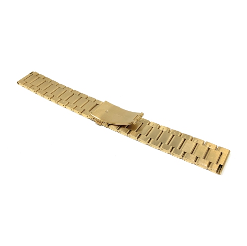 Bandini Mens Metal Smart Watch Band Strap For Garmin Venu Sq - 20mm, Gold