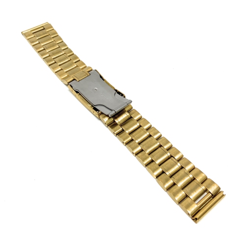 Bandini Stainless Steel Smart Watch Band Strap For Michael Kors Bradshaw - 22mm, Gold