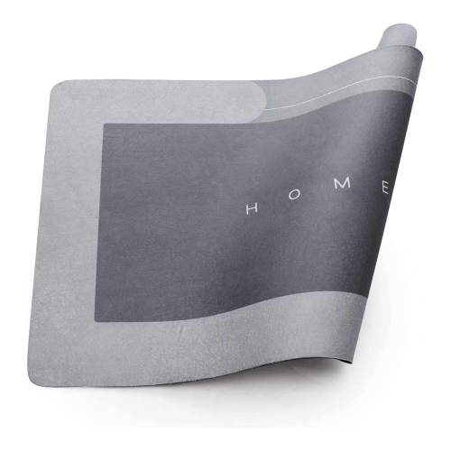 Bathroom Bathtub Mat Strong Absorption and Fast Drying Diatomaceous Earth - LIVINGbasics - Light Grey, 50*80cm