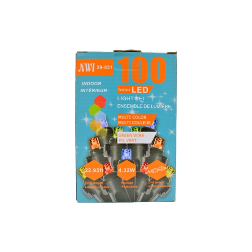 100 Lt 5Mm Led Indoor Light Set - Set of 2