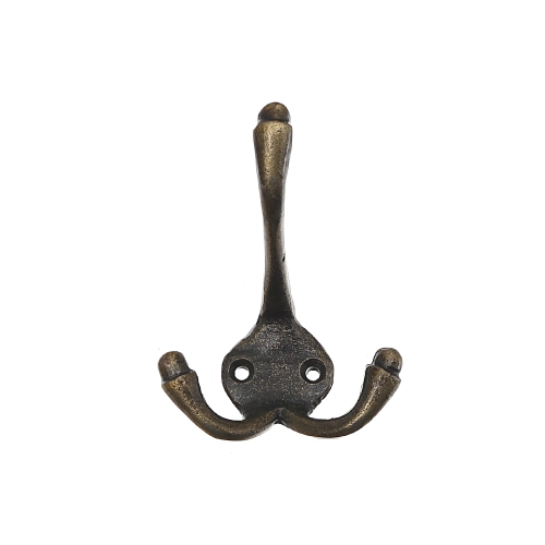 Classic Triple Iron Wall Hook - Set of 4