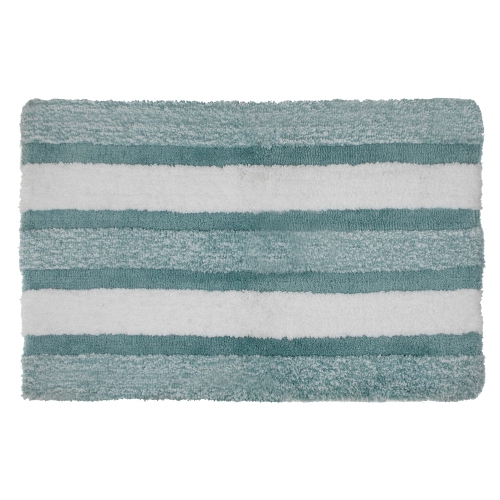 Microfibre Striped Bath Mat (20 X 32)