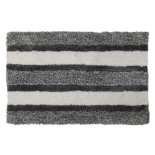 Microfibre Striped Bath Mat (20 X 32)