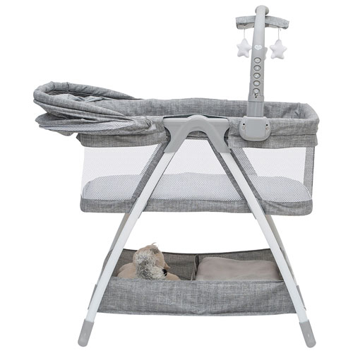 Delta Children Ultralight City Sleeper Bassinet - Grey