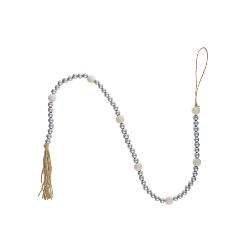 Dual Wood Bead Garland