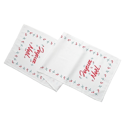 Holly Berries Border Table Runner