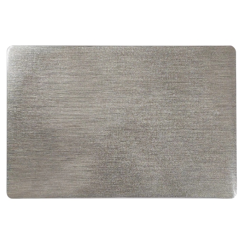Metallic Plastic Placemat - Set of 12