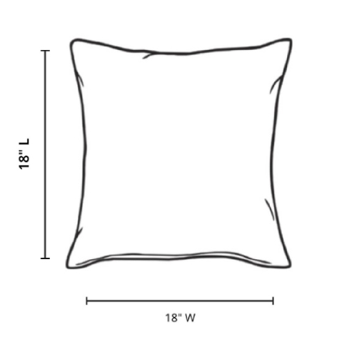 Led Velvet Cushion (18 X 18) - Set of 2