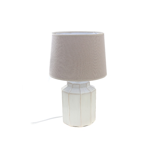MAISON CONCEPTS INC  Ceramic Table Lamp With Shade (Pleats)