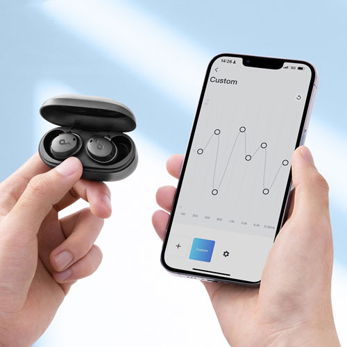 Soundcore by Anker Life Dot 3i In-Ear Noise Cancelling True Wireless Earbuds - Black