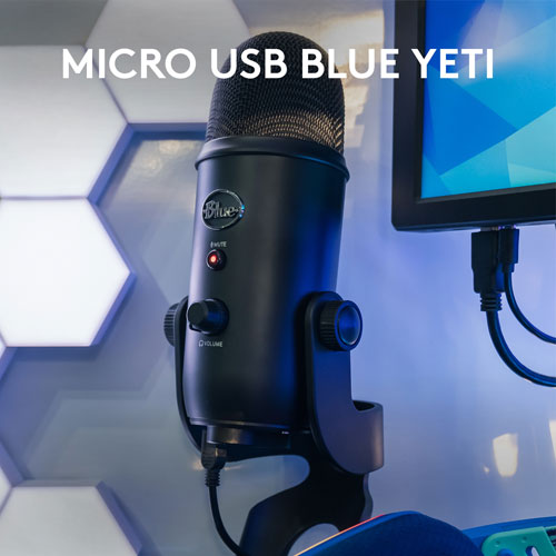 Logitech G Blue Yeti Game Streaming Kit with Yeti Gaming Mic - Only at Best Buy