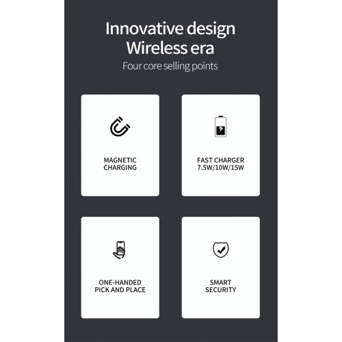 navor 3-in-1 Dock Station Compatible with iPhone 13/12, iWatch Series 1/2/3/4/5/6/7, Compatible with AirPods 1/2/3, Docking Stand Compatible with Qi