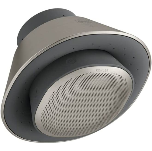 Open Box - Kohler Moxie 1.75 gpm Showerhead / Rechargeable Wireless Speaker - Brushed Nickel