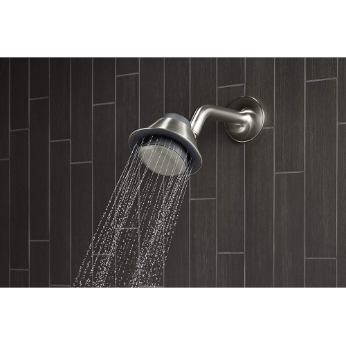 Open Box - Kohler Moxie 1.75 gpm Showerhead / Rechargeable Wireless Speaker - Brushed Nickel