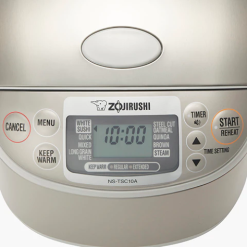 Zojirushi Micom Rice Cooker & Warmer ZO-NS-TSC10AXH, 5.5 Cups
