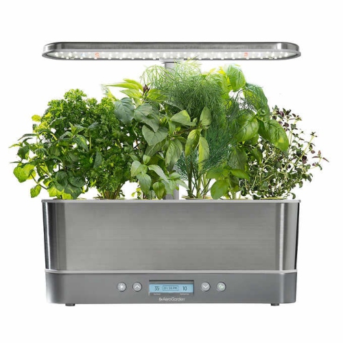 AEROGARDEN  Harvest Elite Slim - Stainless Steel