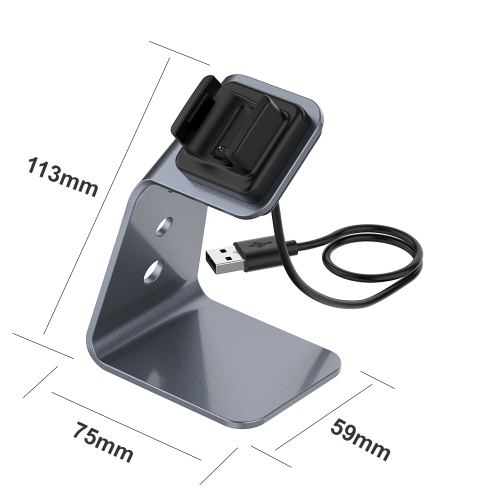 navor Compatible with Fitbit Charge 4/Charge 4 SE/Charge 3/Charge 3 SE Dock Stand, Portable Replacement Docking Station with 4.9FT USB Cable